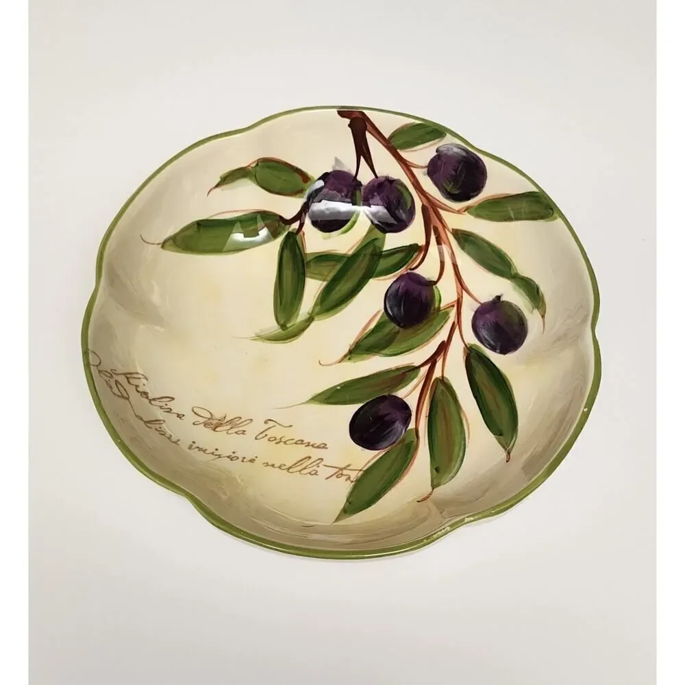 Toscany Vintage 3PC Olive Serving Bowls